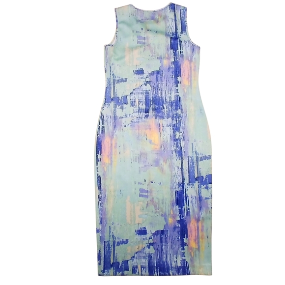 Apt. 9 Abstract Sheath Dress Size 8 - Picture 4 of 8